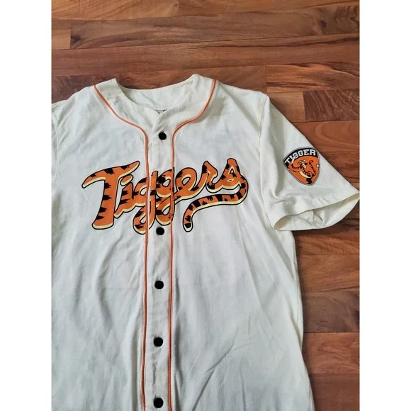 Disney Winnie The Pooh Tiggers # 26 Robin Baseball Jersey Adult Sz M